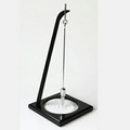 Sand Pendulum w/ Black Finished Solid Wood Base & Stand